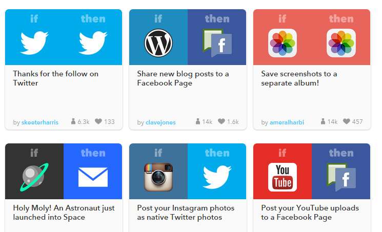 IFTTT examples 2