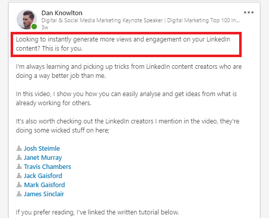 LinkedIn Marketing 2019